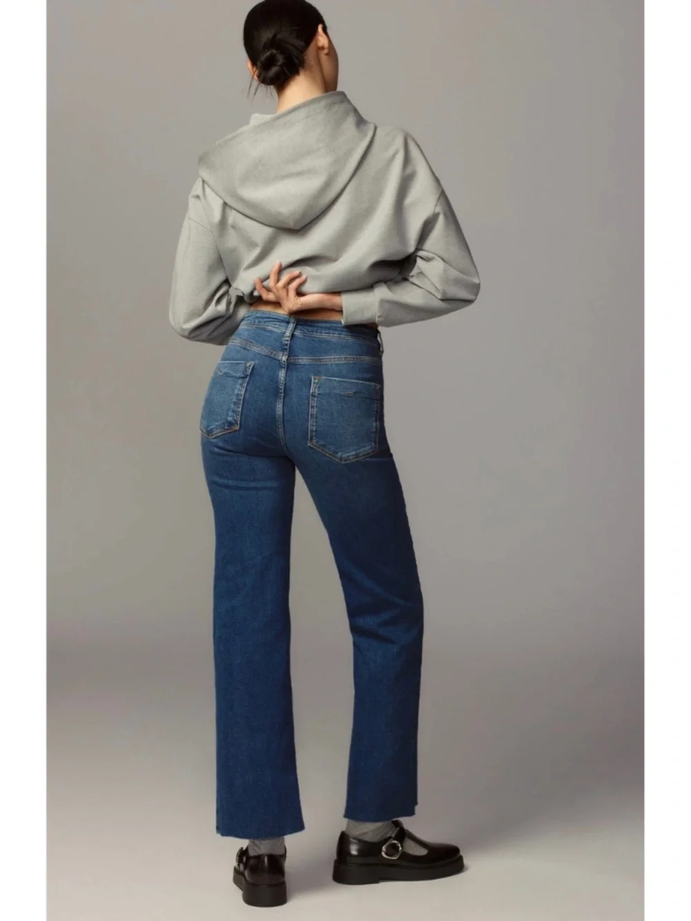 Anthropologie Pilcro Annie High-Rise Straight-Leg Jeans